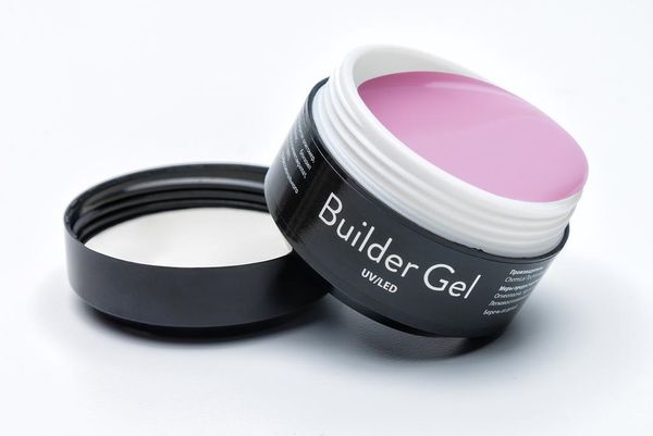 Конструирующий гель для наращивания Elpaza builder gel № 3 Rose 15  гр