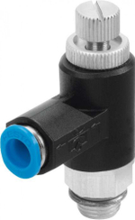 Дроссель с обратным клапаном Festo GRLA-1/4-QS-8-RS-B