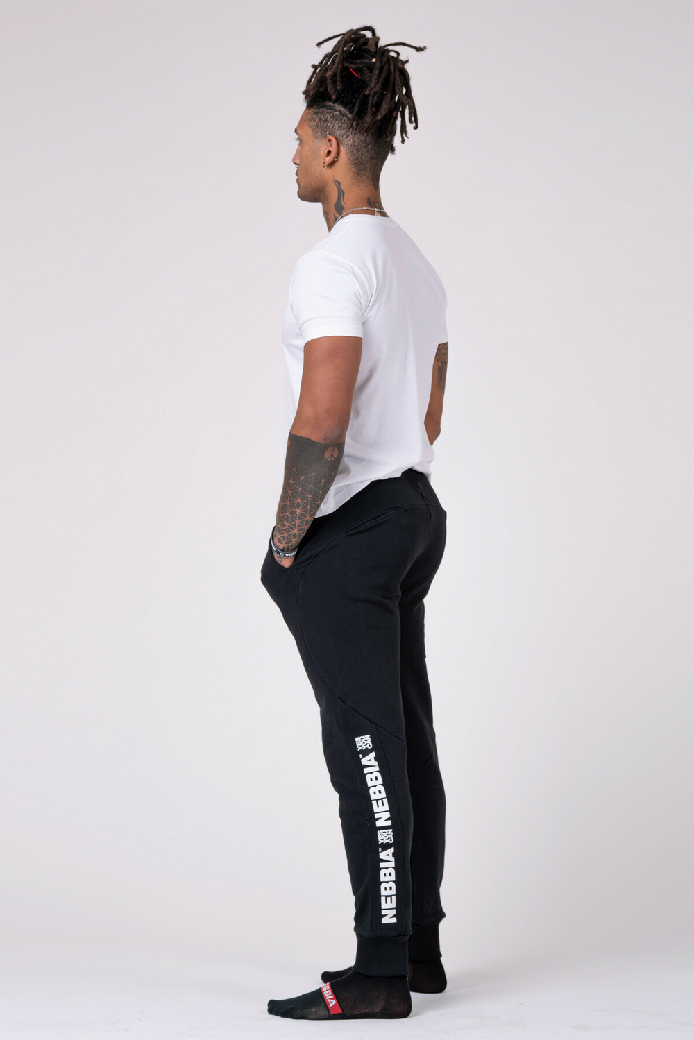 Футболка NEBBIA Men's T-shirt 593 Белая