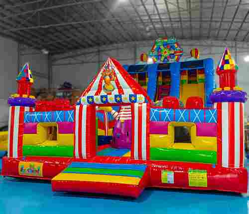 Коммерческий надувной батут «Парк развлечений 2» 12*6*7 м