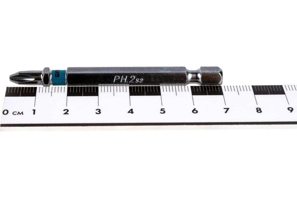 Набор бит PH2х70, сталь S2, шестигранный профиль, 10 шт.// Gross
