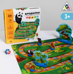 Настольная игра "Бродилка. Путешестие по Джунглям", 3+. 5178850 (ЛАС ИГРАС)