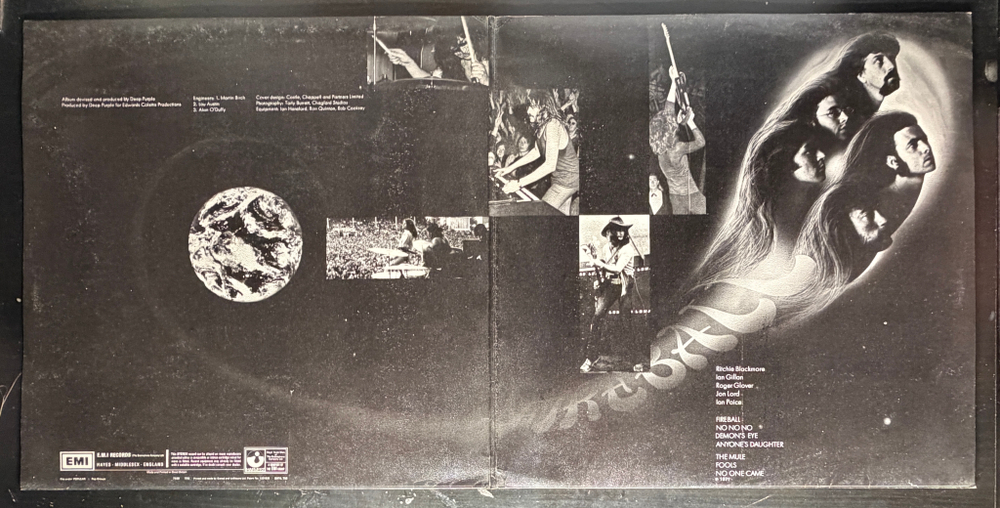 Deep Purple - Fireball (Дания 1971г.)