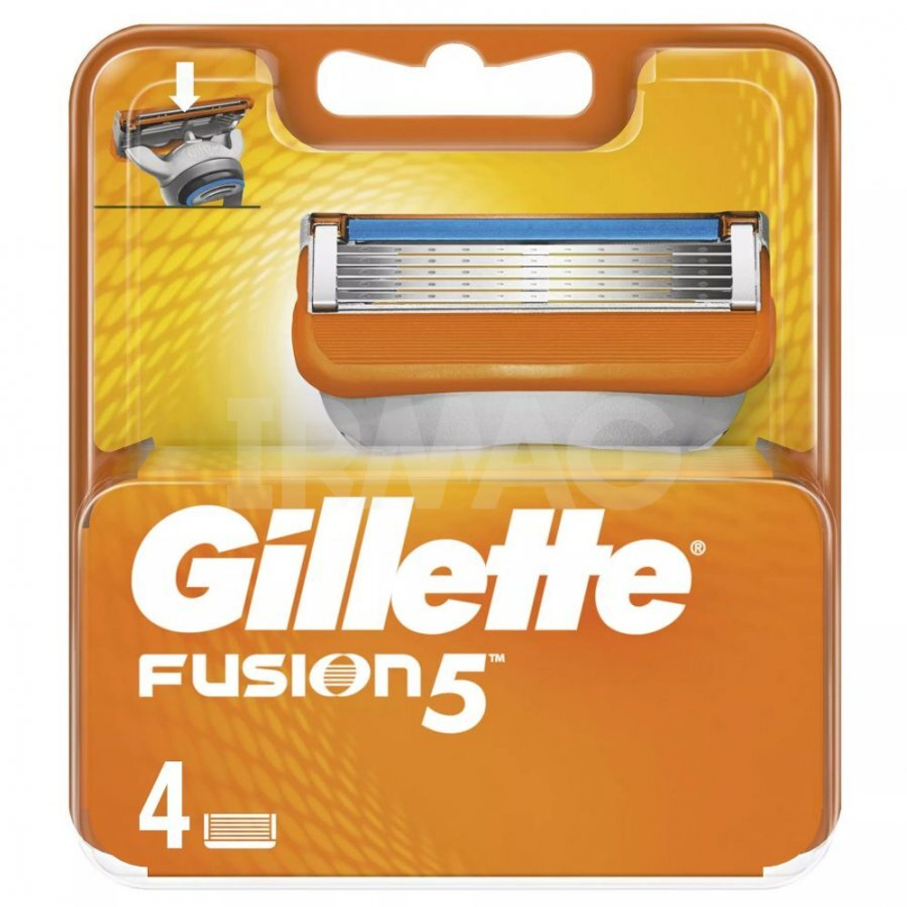 Gillette Fusion Кассеты для станка 4 шт