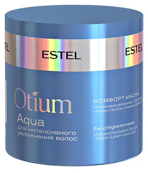 ESTEL OTIUM AQUA Комфорт-маска для интенсивного увлажнения волос, 300 мл