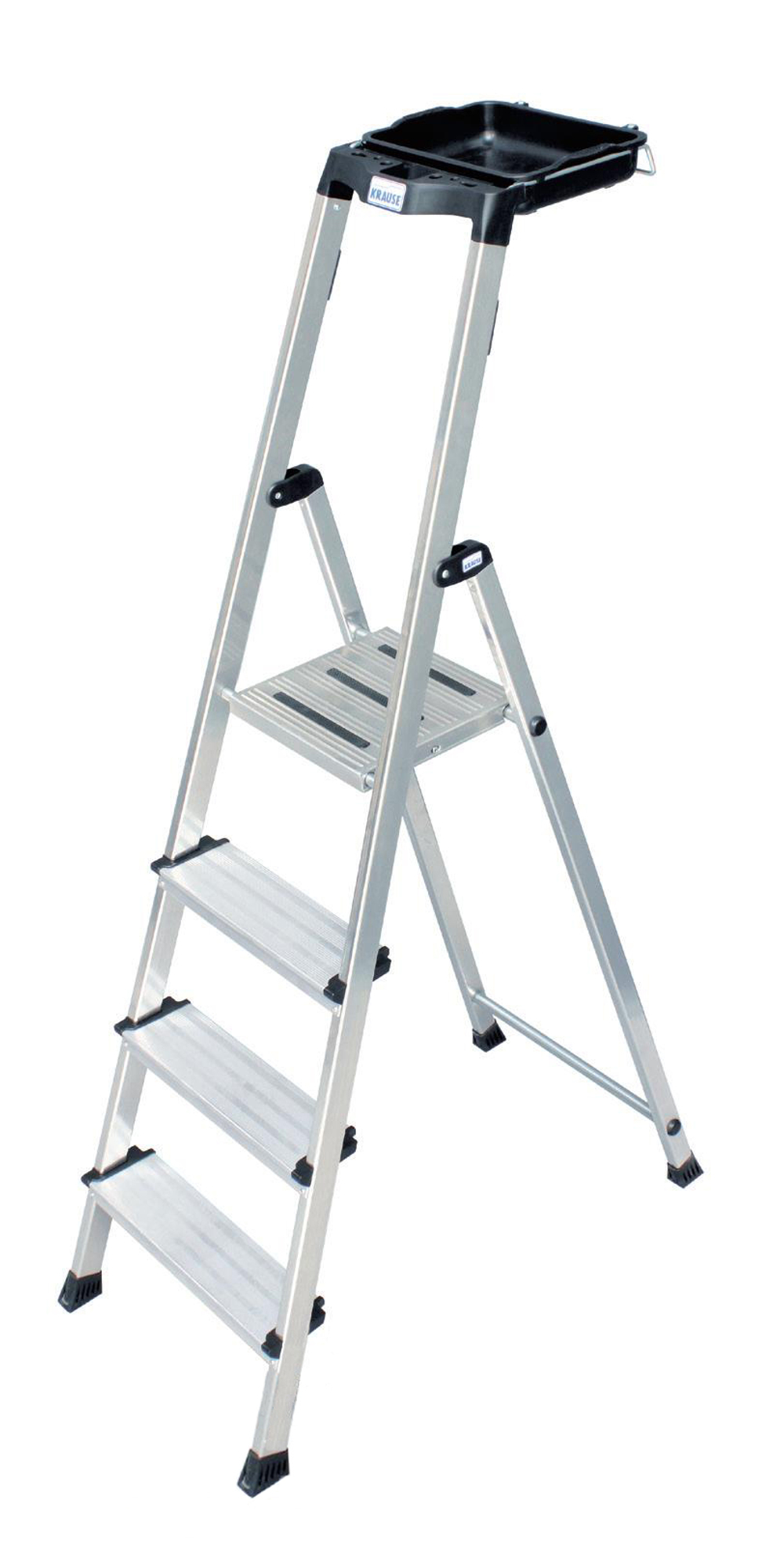 SECURY Стремянка,8 ступеней , универсальная мульти-грип полка (124166)