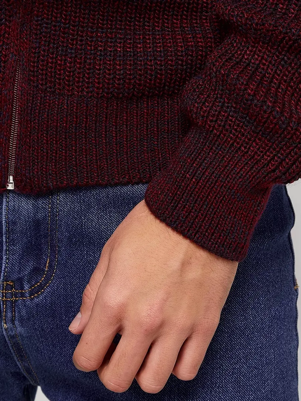 Кардиган на молнии