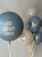 Воздушные шары на выписку для мальчика №8782