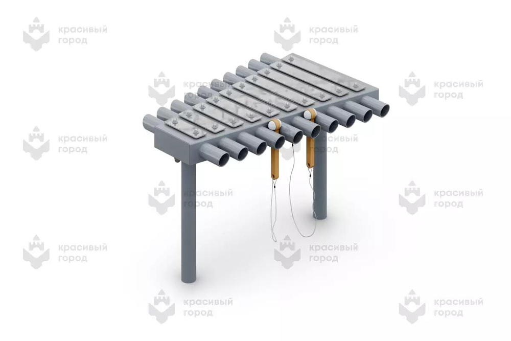 Металлофон из нержавеющей стали тип-1