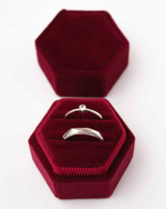 Футляр «Лариса Ивановна» шестигранный 50x50x43 мм под кольцо