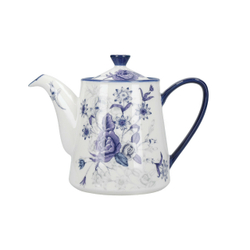 Kitchen Craft - Чайник London Pottery Blue Rose 900 мл / артикул   LPBRTPOT4BLU  / GTIN 5057982075330