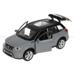 Машина металлическая Suzuki Vitara S 2015, 12 см, дверь, багажник, инерция, цвет серый матовый