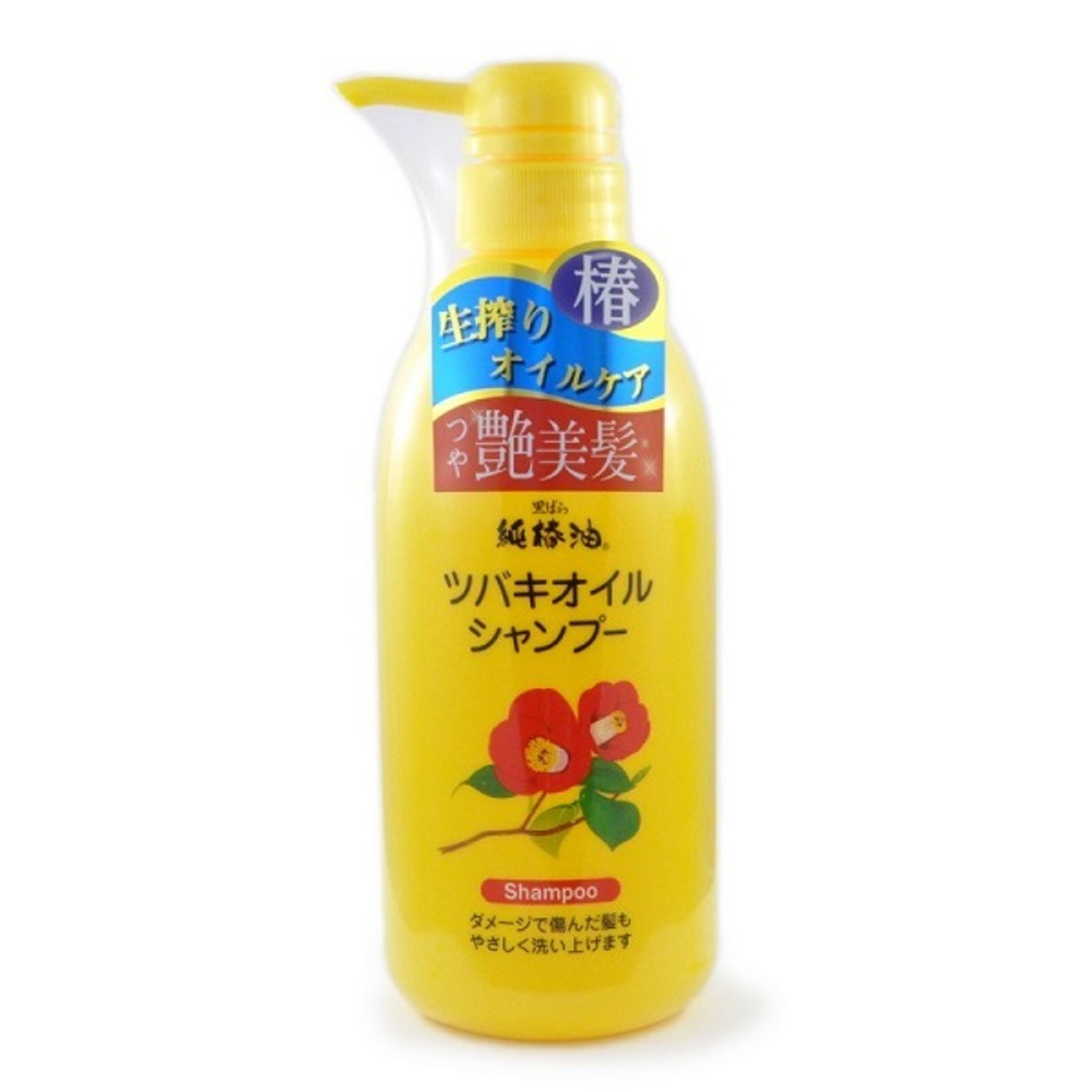 Шампунь для поврежденных волос с маслом японской камелии Kurobara Camellia Oil Hair Shampoo 500мл