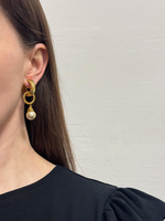 Клипсы трансформеры с «жемчужными» подвесками Sonia Rykiel