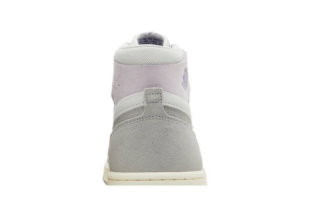 Кроссовки Jordan Air Jordan 1 High Zoom Cmft 2 "Light Smoke Grey And Barely Grape" (Женская размерная сетка)