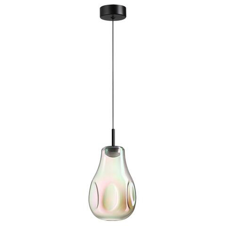 5098/4LB PENDANT ODL25 365 черный/бензиновый/металл/стекло Подвес LED 4W 4000K 388Лм NAVE