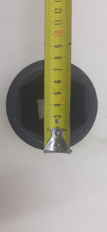 Головка торцевая ударная глубокая 6-гранная 55 мм 1"