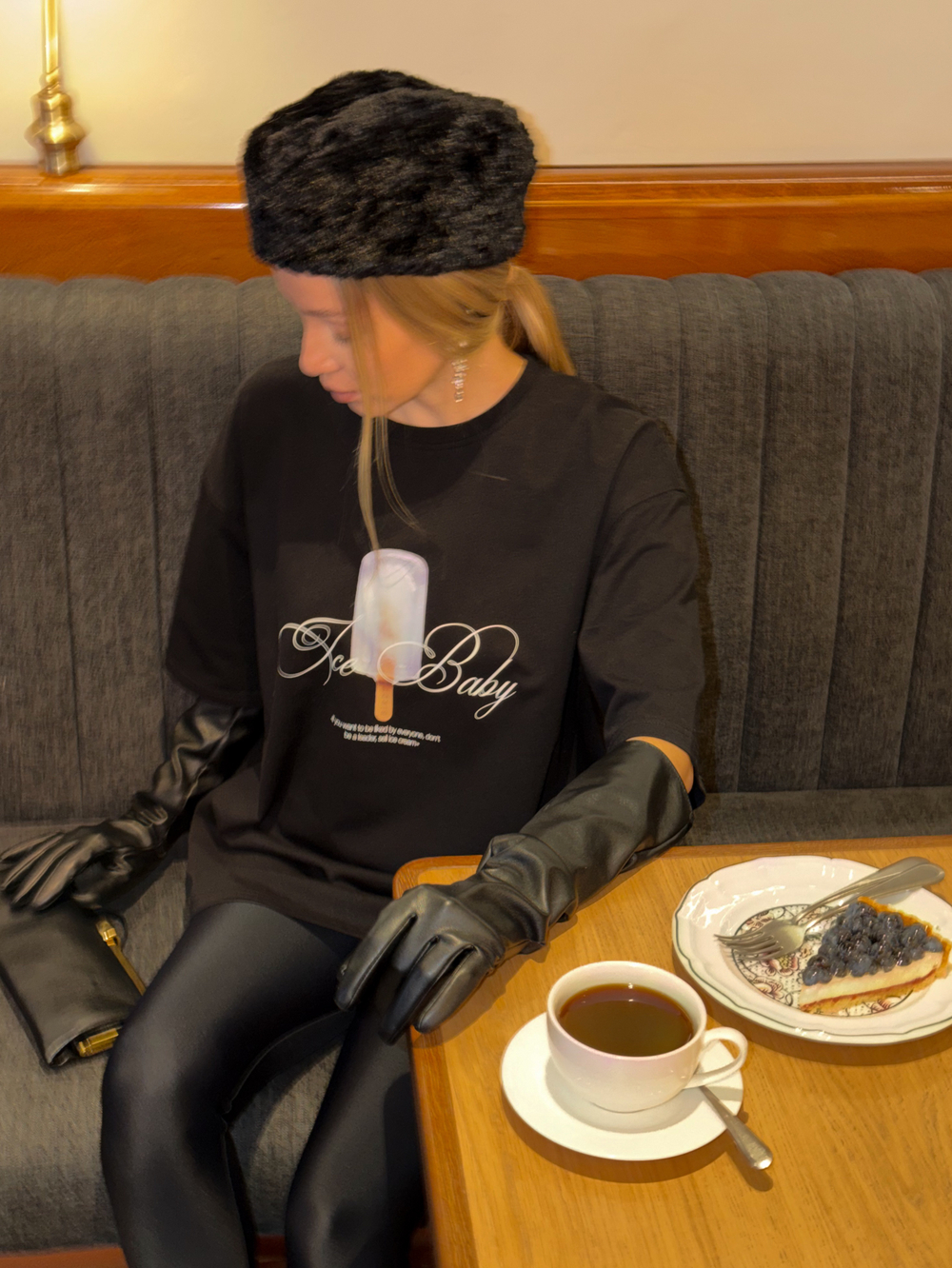 Футболка ICE BABY | Черный