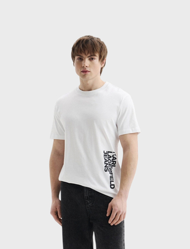 Футболка KARL LAGERFELD JEANS Reg Vertical Logo Tee