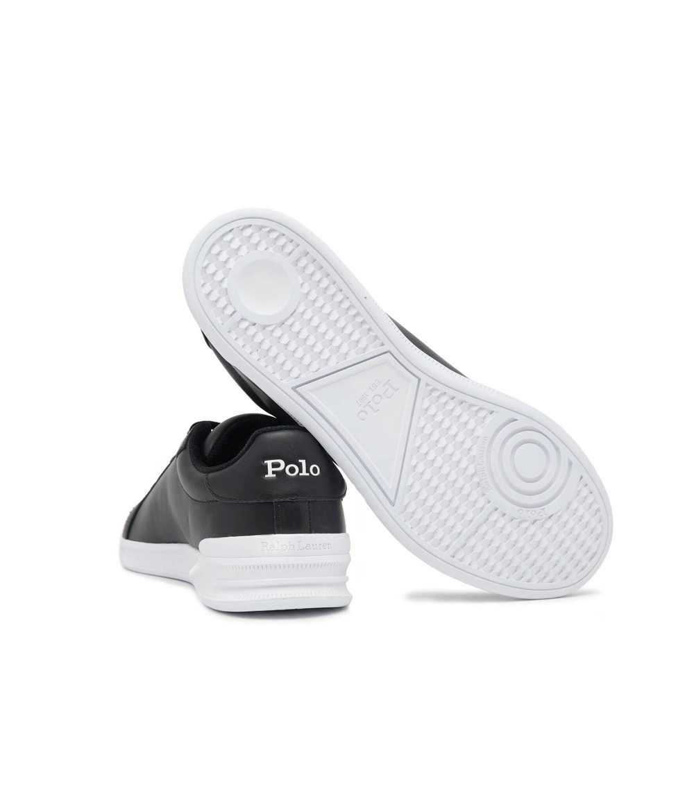 Кожаные кроссовки POLO RALPH LAUREN - черный(809845109)