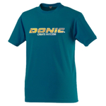 Donic T-shirt Logo (cotton) dark aqua