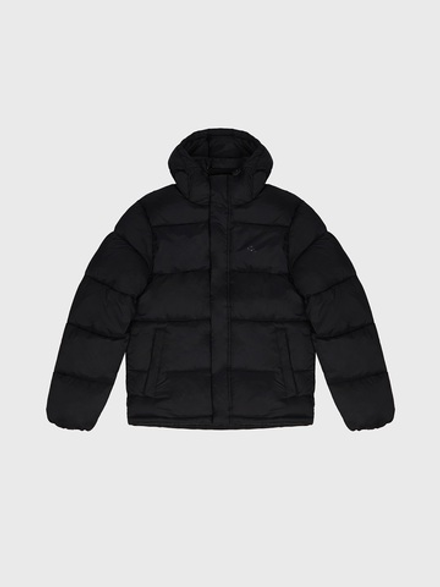 Утепленная куртка Calvin Klein Hooded Puffer Jacket Black