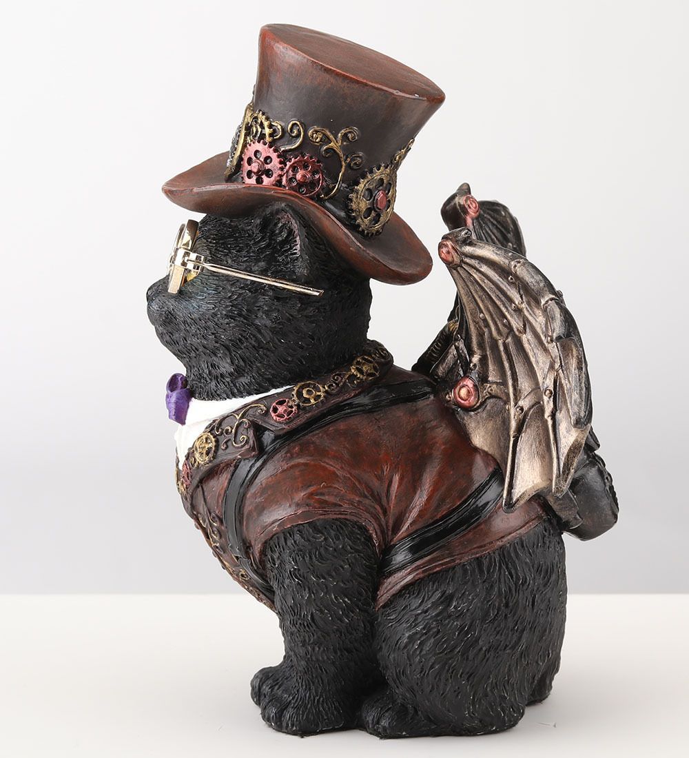 Veronese WS-1358 Статуэтка в стиле Стимпанк «Кот-изобретатель»