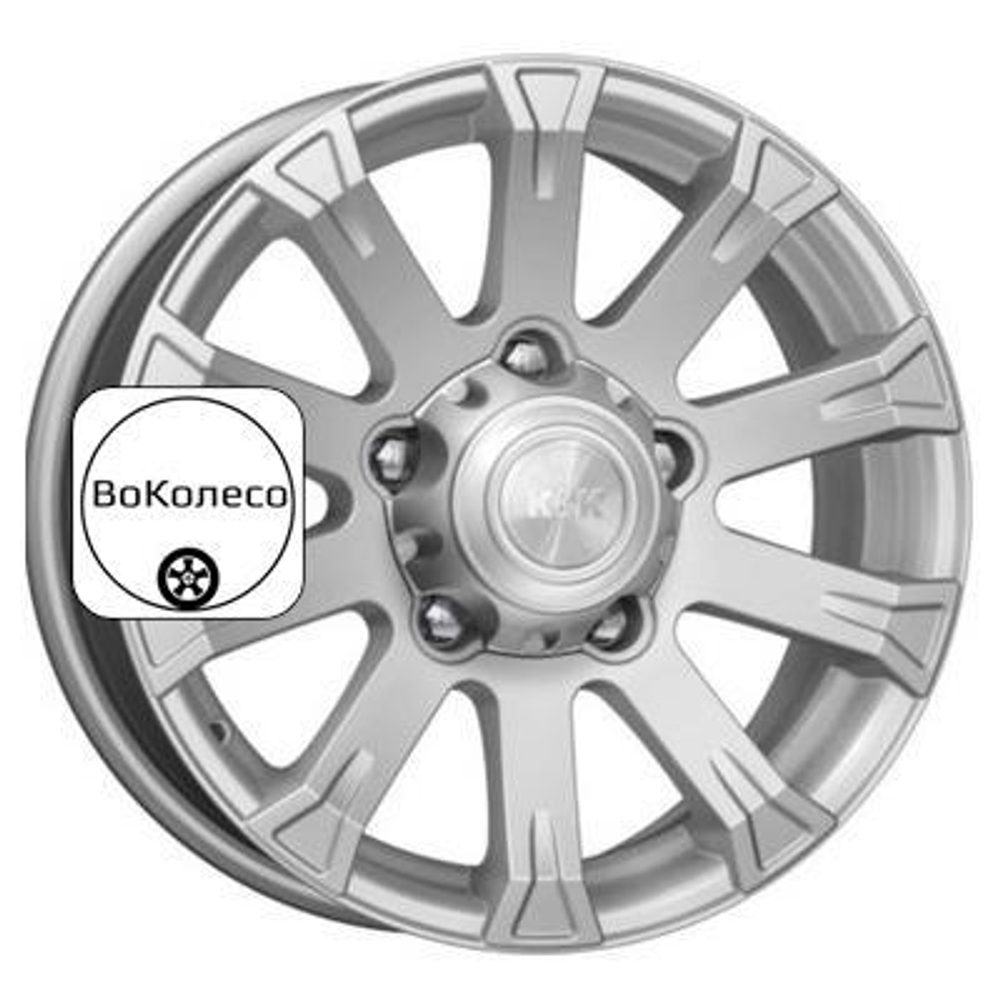7x16/5x139,7 ET35 D108,5 Байкал (КС601) Сильвер K&K