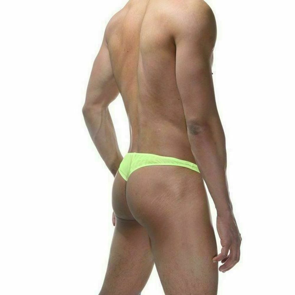Мужские трусы тонги зеленые La Blinque LB15407