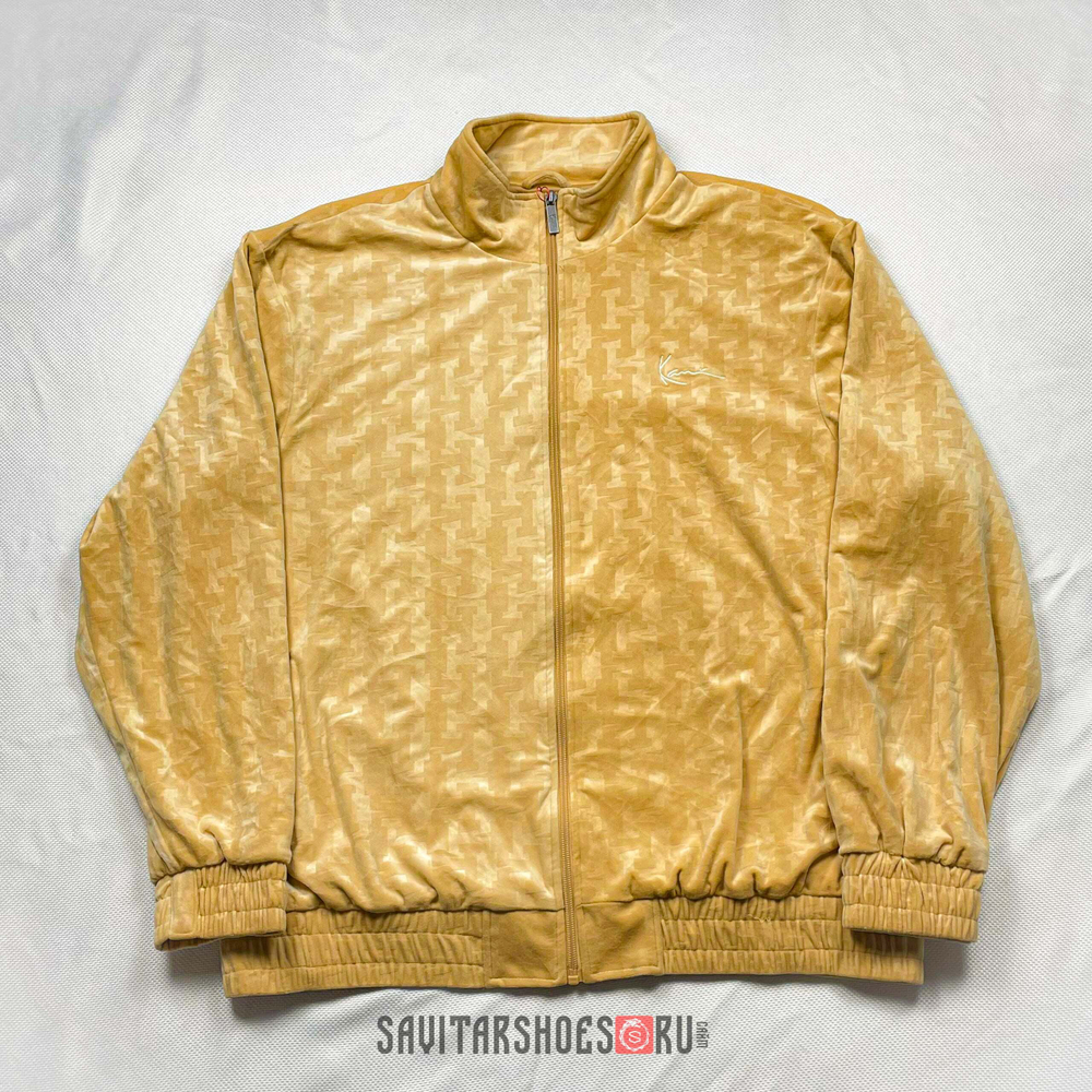 Велюровая кофта Karl Kani