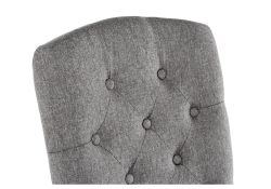 Стул Menson white / fabric pebble