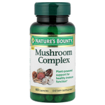 Nature's Bounty, комплекс грибов, 60 капсул