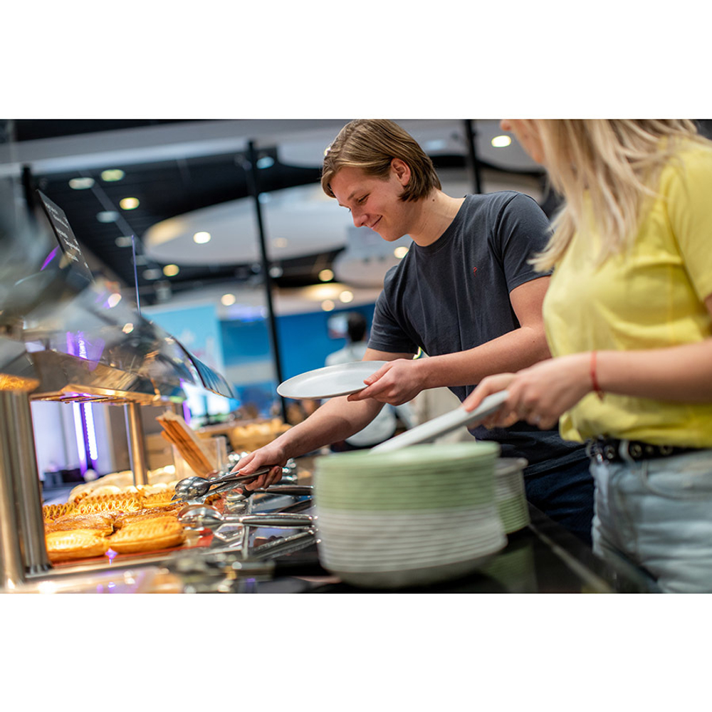 Тарелка обеденная CLUB Organic D 26см синяя Koziol