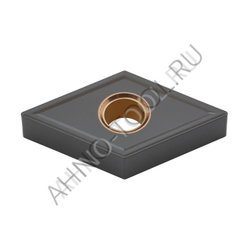 Пластина твердосплавная ISO DNMG150404-KMA ACK20E AHNO по чугуну, получистовая