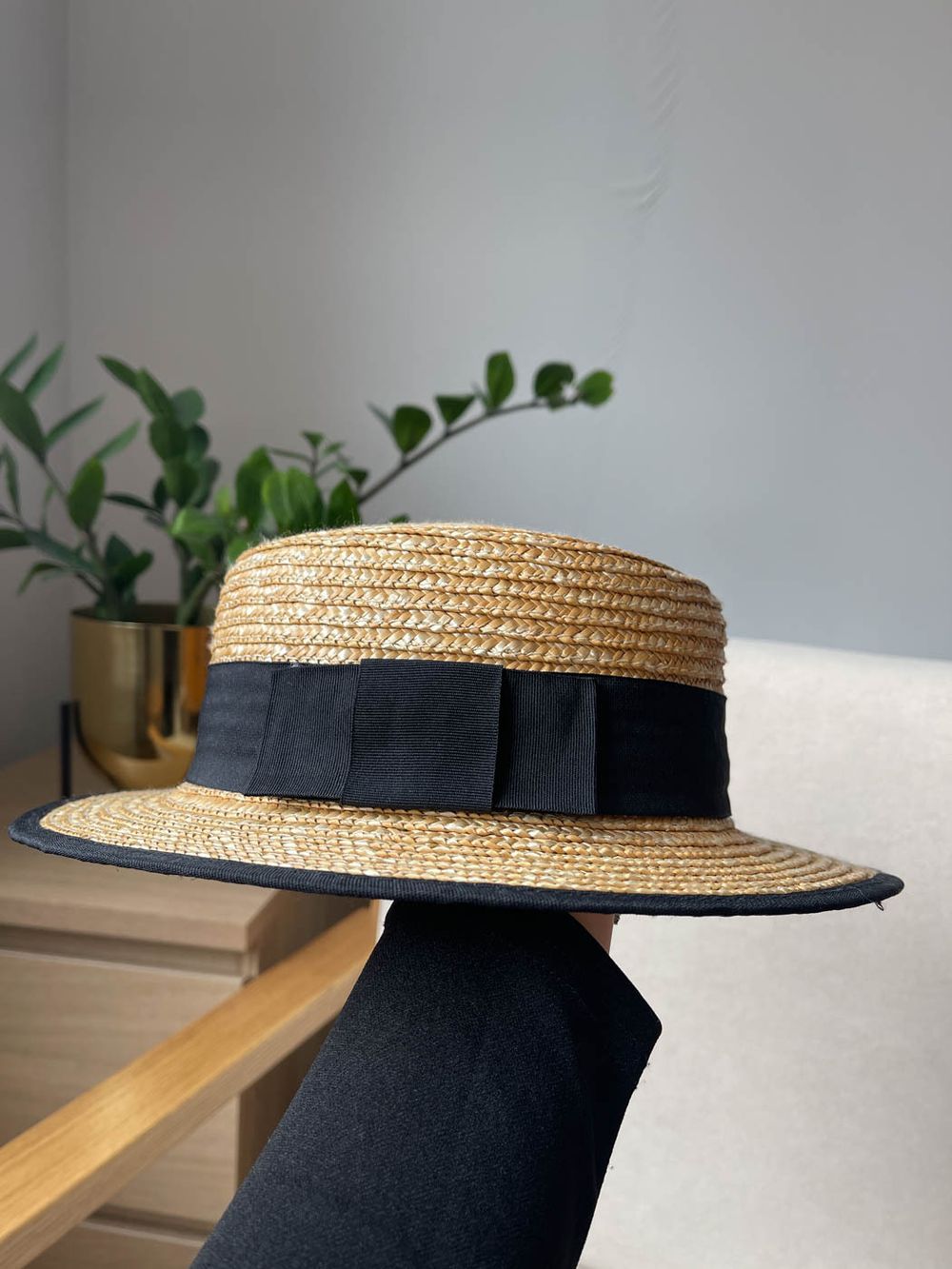 Шляпа соломенная Zara