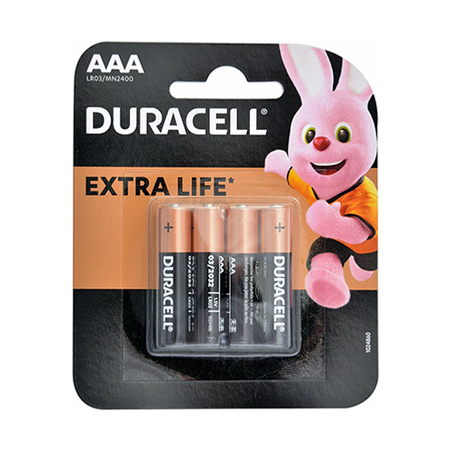 Батарейка мизинчиковая алкалиновая LR 3 1.5 V "DURACELL" EXTRALIFE