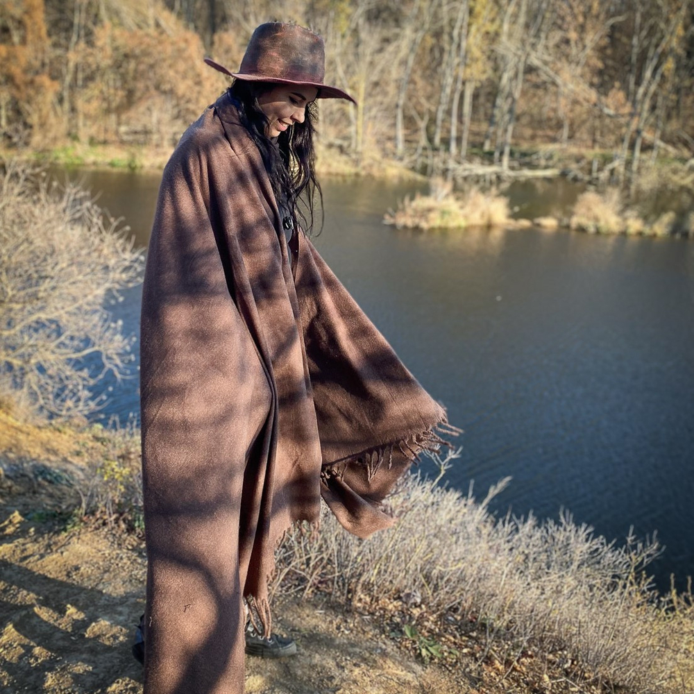 Шляпа Fedora Hat (вишневая пенка)