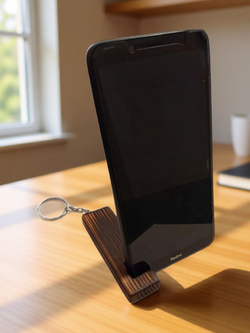 Брелок деревянный ,держатель телефона,дорожный аксессуар