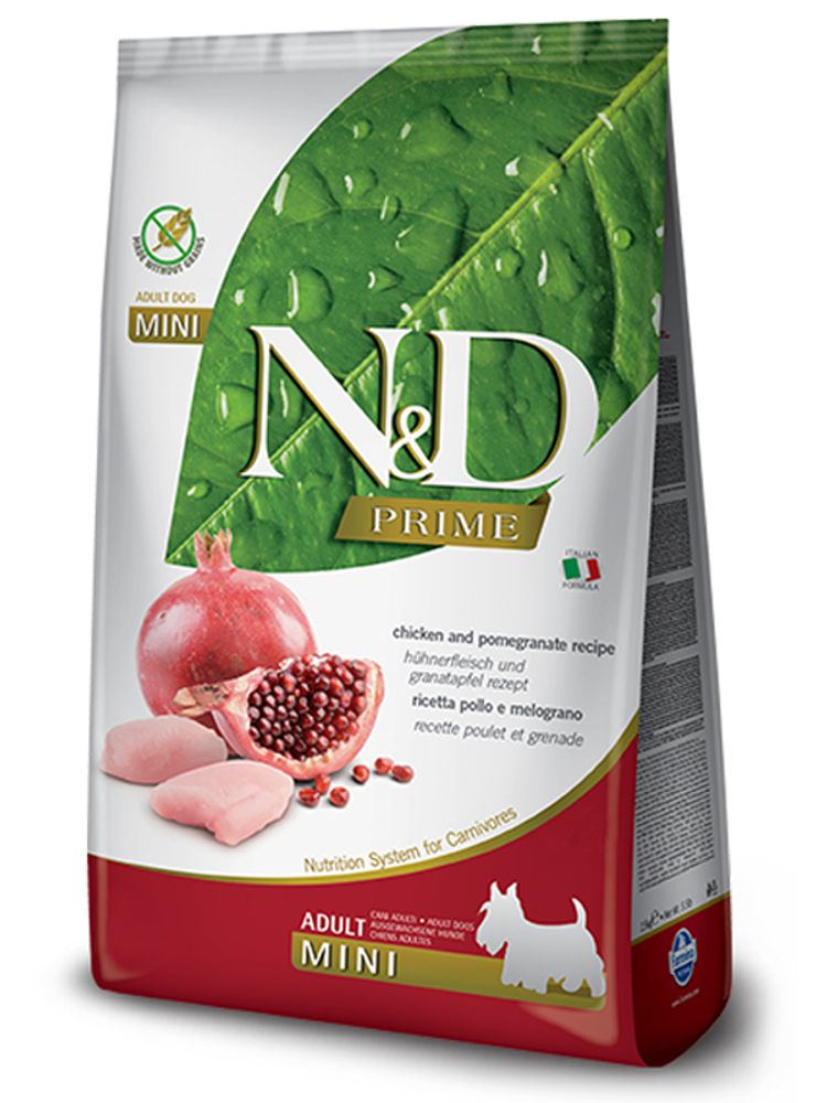 Farmina N&amp;D PRIME д/с MINI курица с гранатом - 0,8 кг СРОК 13.11.26