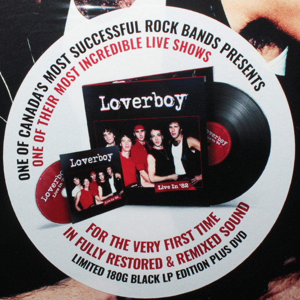 Loverboy / Live In '82 (LP+DVD)