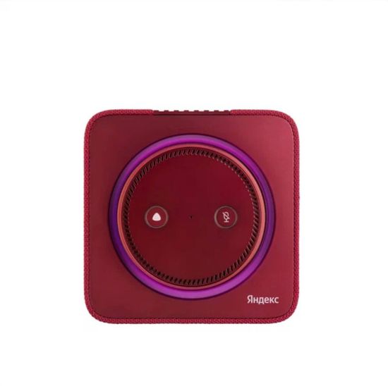 Умная колонка Яндекс Станция Макс без Zigbee, красная