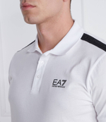 Поло EA7 - белый(3DPF23 PJ02Z)