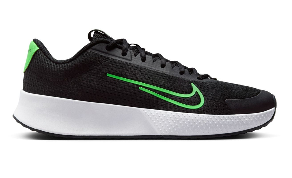 Мужские кроссовки теннисные Nike Vapor Lite 2 - black/poison green/white
