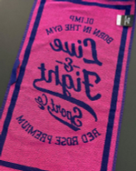 Полотенце Olimp Live & Fight Red Rose Pink 70x40