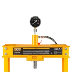 Пресс гидравлический с манометром напольный 12т, (раб. высота 10-920мм, раб. ширина: 500мм, ход штока:175мм) JCB JCB-TY12002[из 2-ух частей]
