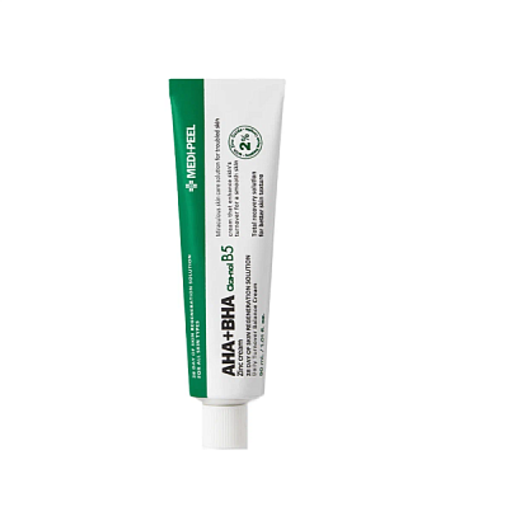 [MEDI-PEEL] AHA BHA Zinc Cica-Nol B5 Cream - Крем с кислотным комплексом и цинком, 30 мл