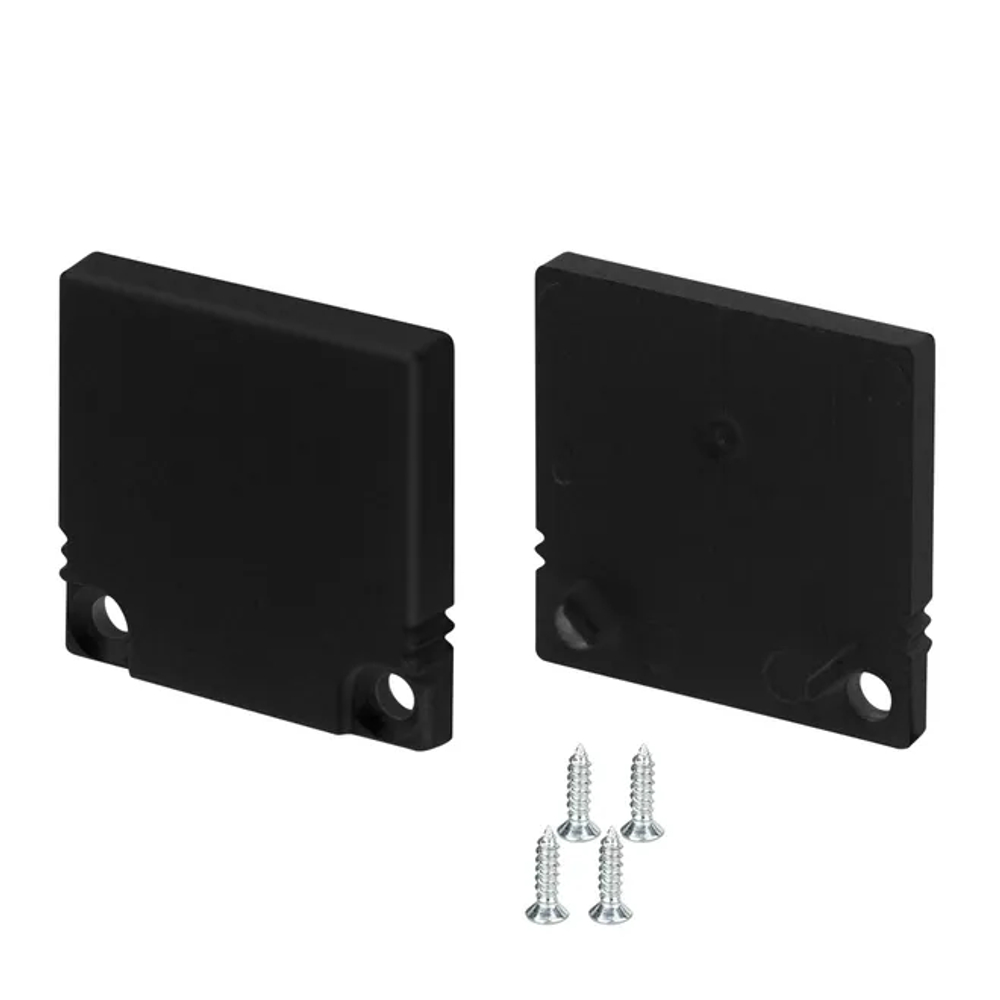 Заглушка SL-SLIM20-H20 BLACK глухая  (Arlight, Пластик) 047638