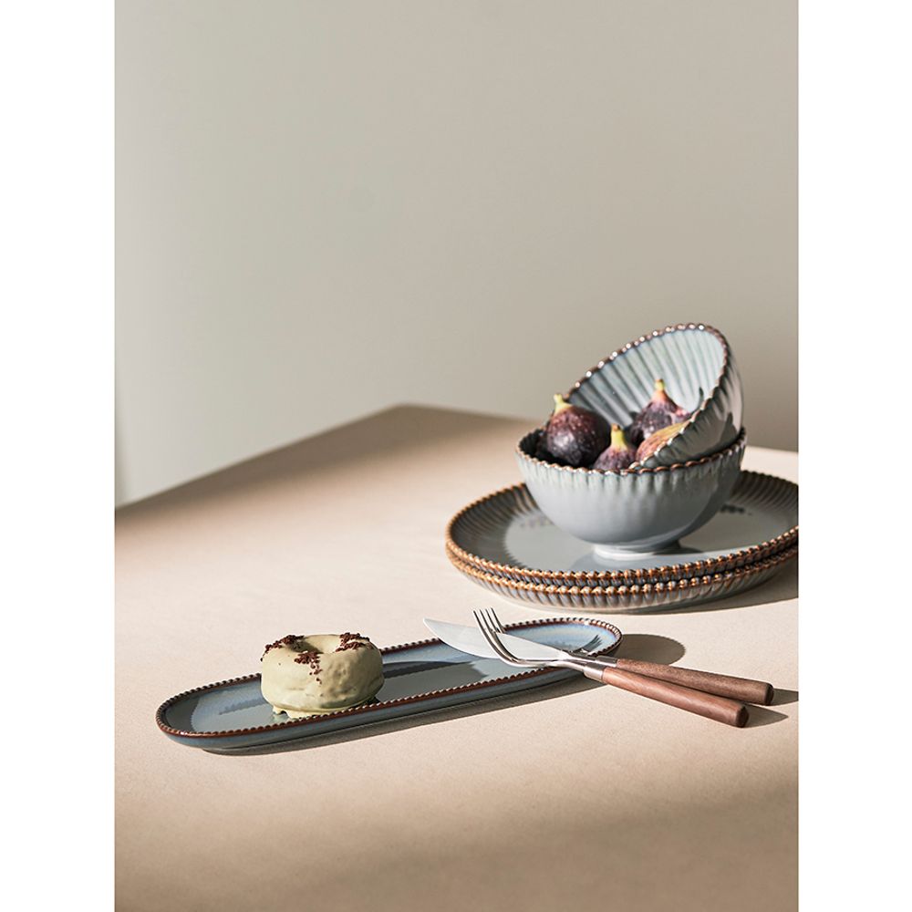 Набор из двух тарелок темно-серого цвета из коллекции Kitchen Spirit, 26 см