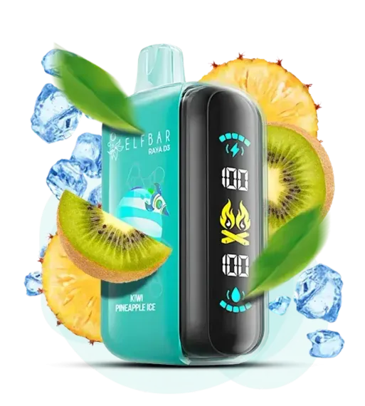 ELF BAR RAYA D3 - Kiwi Pineapple Ice (5% nic)