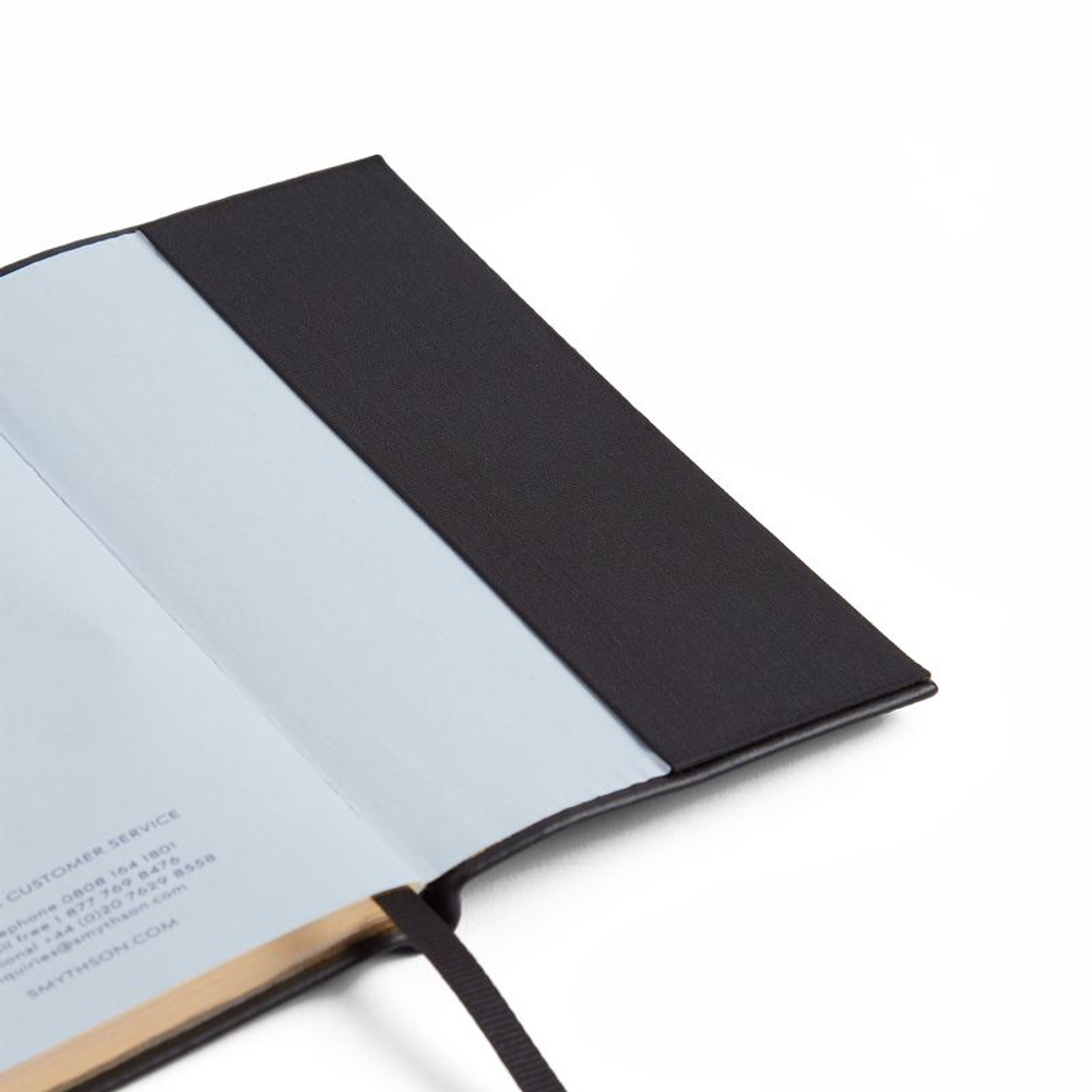 Smythson Ежедневник 2026 Panama Weekly Diary with Pocket, Navy